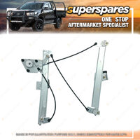 Superspares Left Front Window Regulator With Motor for Volkswagen Polo 6R