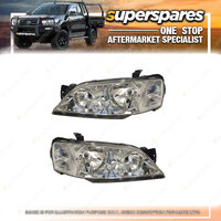 Right & Left Headlight for Ford Falcon Futura BA BF SERIES 1 10/2002-09/2005