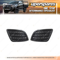 Right & Left Fog Light Cover for Ford Fiesta WQ 01/2006 - 12/2008