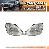 Head Light Right & Left Side for Ford Fiesta Wp 04/2004 - 12/2005