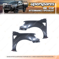 Right & Left Guard for Ford Ranger PX Without Flare Hole Without Flare Holes