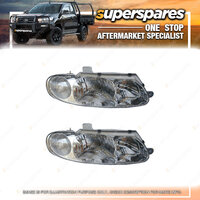 Right & Left Hand Side Head Light for Holden Statesman WH 06/1999 - 05/2003