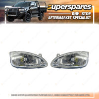 Head Light Right & Left Side for Hyundai Lantra J2 01/1999 - 10/2000