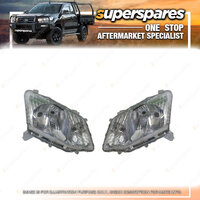 Pair of Head Light Right & Left Side for Isuzu D Max Tf 07/2012 - On