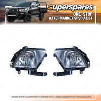 Right & Left Side Fog Light for Kia Cerato TD Sd 5D 01/2009 - 03/2013