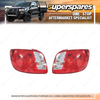 Pair of Tail Light Right & Left Side for Kia Rio JB Sedan 2005 - 2009