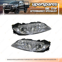 Pair of Right & Left Side Headlight for Mazda 6 GG 08/2002 - 07/2005