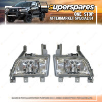 Pair of Fog Light Right & Left Side for Mazda 323 Bj 12/2001 - 01/2003