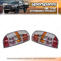 Pair of Tail Light Right & Left Side for Mazda Bt - 50 07/2008 - 09/2011