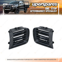 Right & Left Inner Fog Light Cover for Nissan Pathfinder R50 02/1999-06/2005