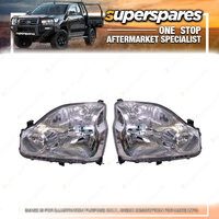 Headlight Right & Left for Nissan X - Trail T31 09/2007 - 06/2010