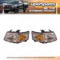 Pair of Headlight Right & Left Side for Suzuki Apv Gc416 06/2005 - On