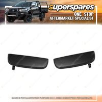 Front Outer Door Handle Black Right & Left for Suzuki Alto GF 09-13 smooth