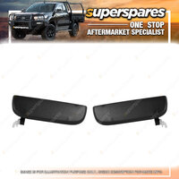 Rear Outer Door Handle Black Right & Left for Suzuki Alto GF 09-13 Texture