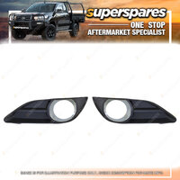 Right & Left Fog Light Cover for Toyota Aurion GSV40 10/2006-08/2009