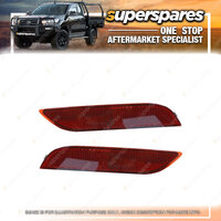 RH & LH Rear Bumper Bar Reflector for Toyota Camry ASV70 GSV70 AXVH71 09/2017-ON