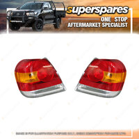 Tail Light Right & Left Side for Toyota Echo Ncp12 08/2002 - 12/2005