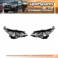 Pair of Headlight Right & Left Side for Toyota Fortuner GUN156 2015 - ON