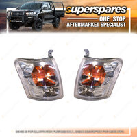 Right & Left Corner Light for Toyota Hilux RN14# LN16# SERIES Chrome Edge