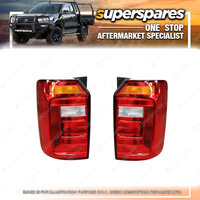 Pair of Tail Light Right & Left Side for Volkswagen Caddy 2KN 2015 - ON