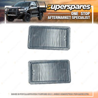 Right & Left Bumper Bar Reflector for Volkswagen Golf MK3 Singlereflector Type