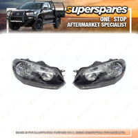 Head Light Right & Left for Volkswagen Golf Mk6 10/2008 - 07/2013