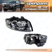 Superspares Head Light Right Hand Side for Audi A4 B6 06/2001-01/2005