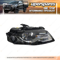 Superspares Head Light Right Hand Side for Audi A4 B8 01/2008-05/2012