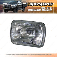 Superspares Head Light Standard 2Bs Semi-Sealed Type Universal 7" X 5"