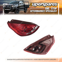 Superspares Left Tail Light for Ford Fiesta Hatchback WS WT 09/2008-07/2013