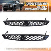 Superspares Black Front Grille for Ford Focus LR 10/2002 - 12/2004