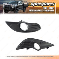 Superspares Left Fog Light Cover With Hole for Ford Focus LV 03/2009-03/2011