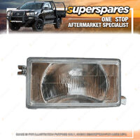 Superspares Left Hand Side Headlight for HOLDEN ASTRA LB LC 1984-1987