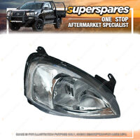 Right Headlight for Holden Barina XC Non Crystal Type 04/2001-11/2005