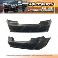 Superspares Rear Bumper Bar Cover for Holden Barina Sedan TK 04/2006-09/2012