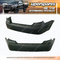 Rear Bumper Bar Cover for Holden Viva Hatchback JF 10/2005-01/2009