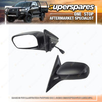 Superspares Left Manual Door Mirror for Honda Civic ES SEDAN 10/2000-01/2006