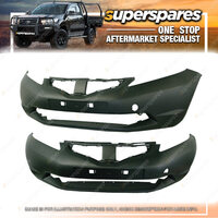 Superspares Front Bumper Bar Cover for Honda Jazz Gli Vti GE 10/2008-03/2011