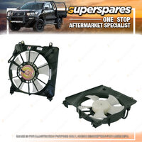 Superspares Radiator Fan for Honda Jazz GE 10/2008-06/2014 Brand New