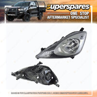 Superspares Left Hand Side Headlight for Honda Jazz GE 10/2008-03/2011