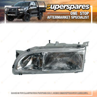 Superspares Left Hand Side Headlight for Hyundai Sonata 10/1993-07/1996