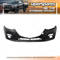 Front Bumper Bar Cover for Mazda 3 BM Without Sensor Holes 01/2014-04/2016