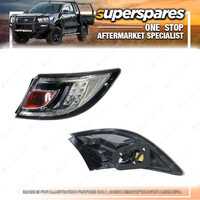 Superspares Right Outer Tail Light for Mazda 6 GH Clear Lens 12/2007-11/2012