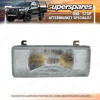 Superspares Left Headlight for Mazda 626 Sedan Hatchback GC 08/1985-09/1987