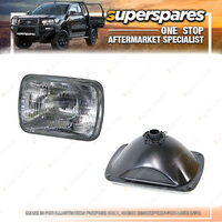 Superspares Headlight LEFT or RIGHT for Mazda B2000 1982 - 05/1995