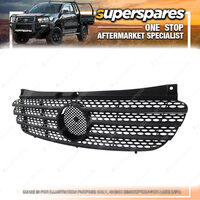 Superspares Front Grille for Mercedes Benz Vito W639 04/2004-01/2011