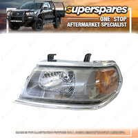 Superspares Left Headlight for Mitsubishi Challenger PA 09/2000-2006