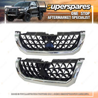 Superspares Grille for Mitsubishi Challenger PA 2000-2004 Brand New