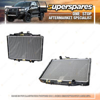 Radiator for Mitsubishi L300 SJ Automatic Outlet = Straight Automatic