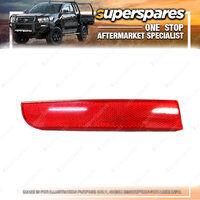 Left Rear Bumper Bar Reflector for Mitsubishi Lancer CJ CF 09/2007-ONWARDS